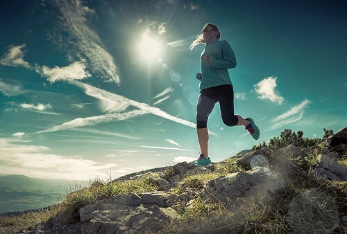 Jogging is ideal for increasing your calorie requirements