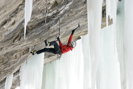 Ice climbing