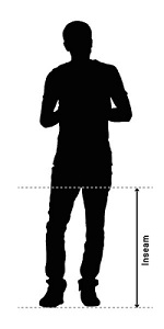 How to measure your inside leg length