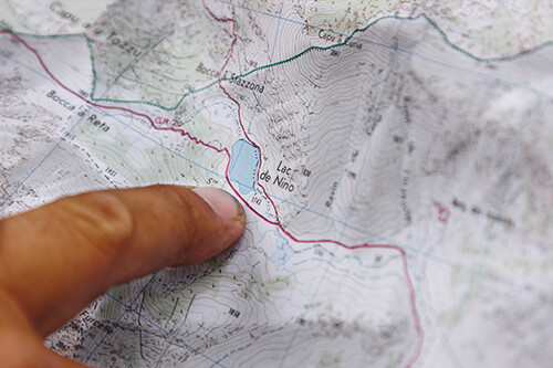 Reading walking maps and interpreting scale